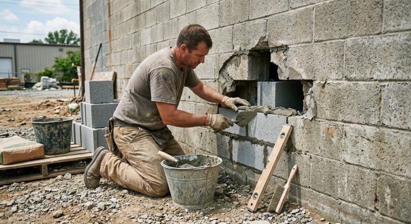 Block Wall Repair in Ocoee, TN