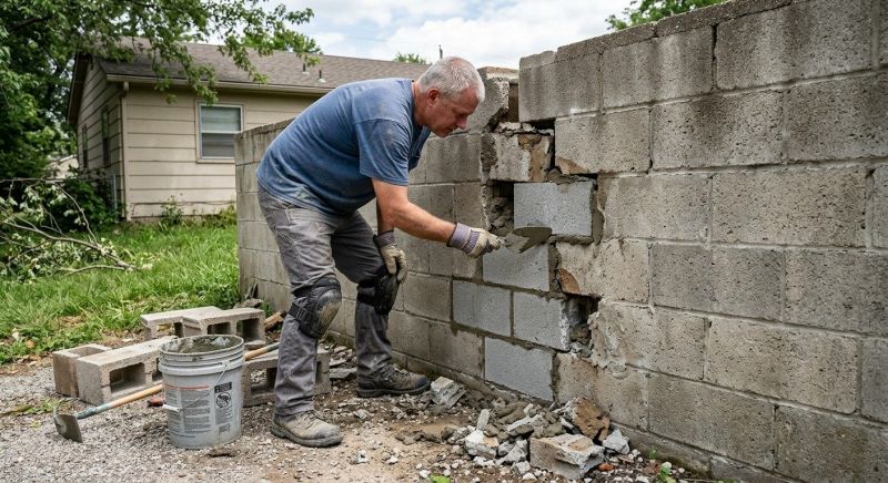 Block Work Repair in Cleveland, TN