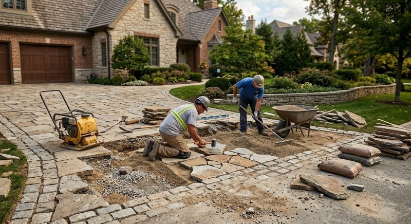 Brick Driveway Repair in Cleveland, TN