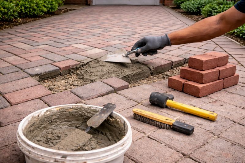 Brick Flatwork Repair in Dayton, TN