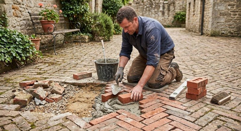 Brick Flatwork Repair in Ocoee, TN