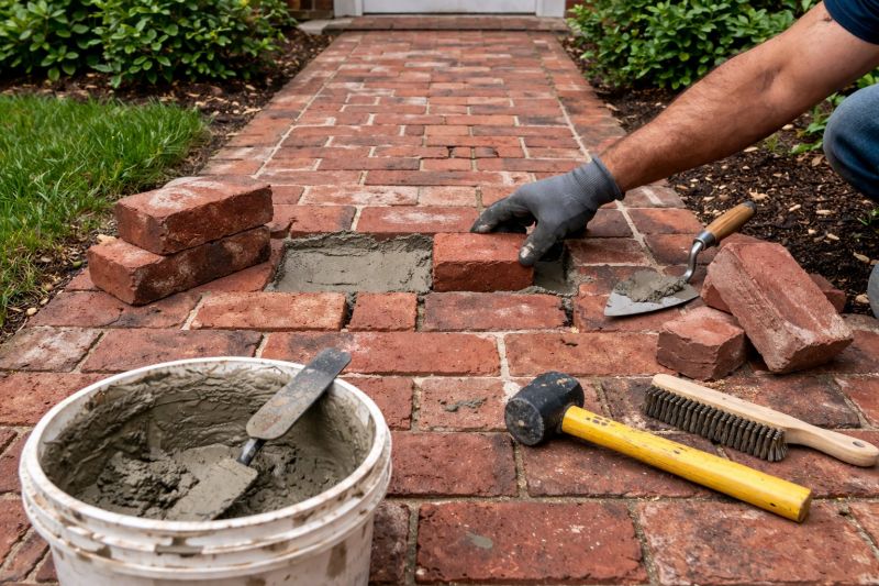 Brick Hardscape Repair in Cleveland, TN