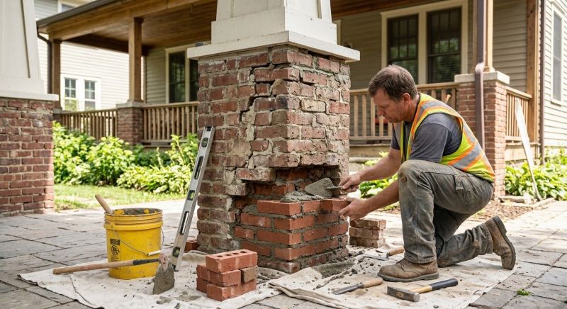 Brick Restoration in Riceville, TN