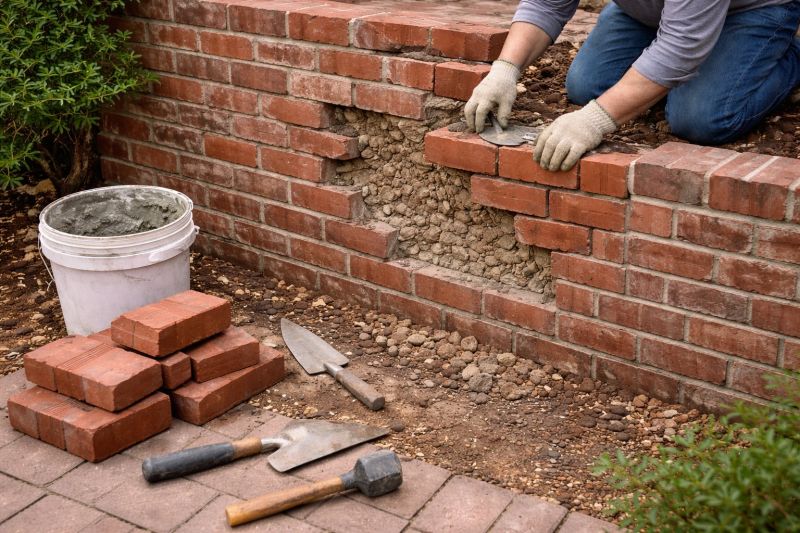 Brick Wall Repair in Cleveland, TN