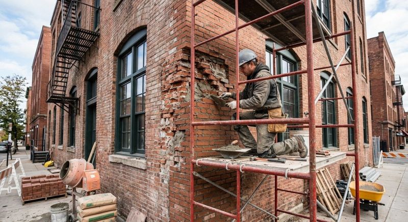Commercial Brick Repair in Cleveland, TN