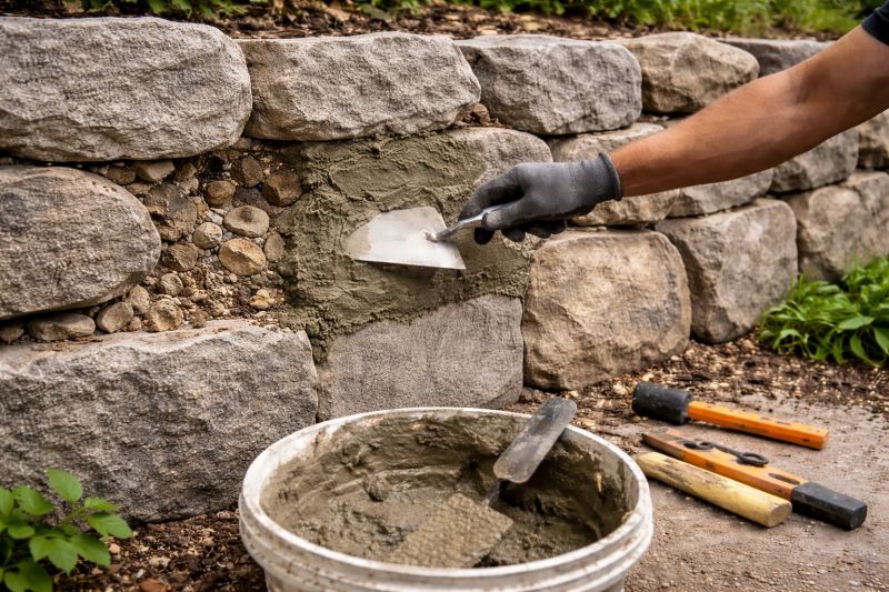 Retaining Wall Repair in Athens, TN
