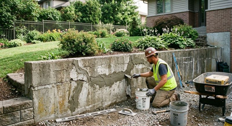 Retaining Wall Repair in Decatur, TN
