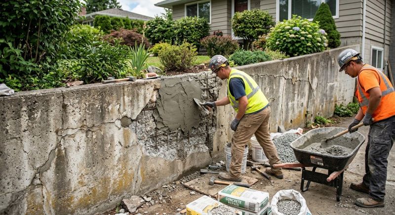 Retaining Wall Repair in Cleveland, TN