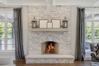 Stone Chimney Installation in Ooltewah, TN
