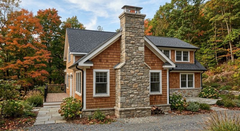 Stone Chimney Installation in Ringgold, GA