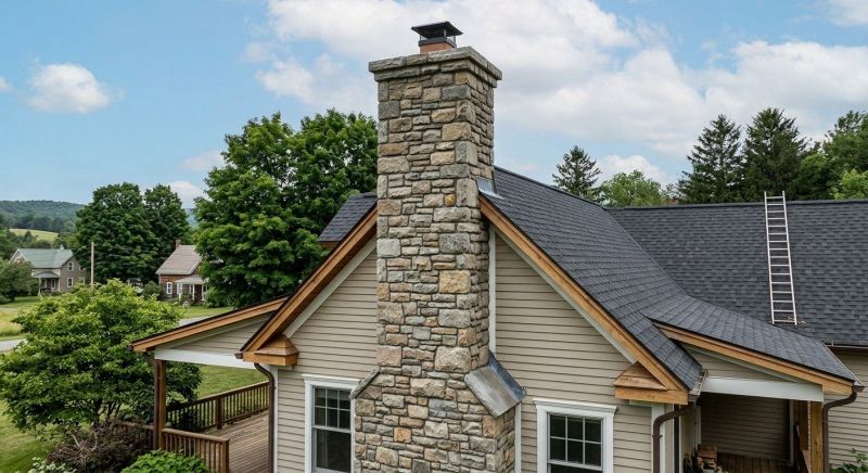 Stone Chimney Installation in Soddy Daisy, TN