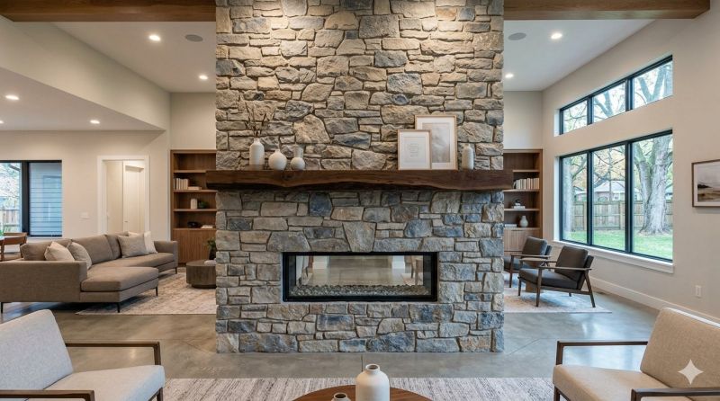 Stone Chimney Installation in Soddy Daisy, TN