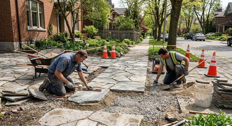 Stone Walkway Repair in Cleveland, TN