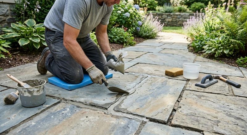 Stone Walkway Repair in Cleveland, TN